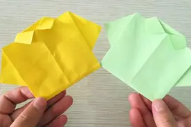 幼儿园亲子手工折纸——T恤图片