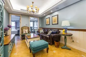 简美风格案例实景图-保利梧桐语图片