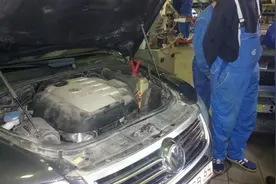 车子引擎盖下总是传来异响，去维修店检查却有意外收获图片