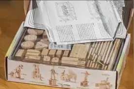 还有这样的木工玩具，把机械原理用到了极致图片