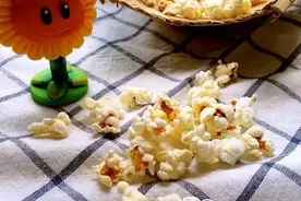 昕妈私厨｜微波炉制爆米花图片