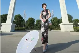 惊艳——旗袍女人，风韵息县图片