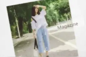 夏季韩版女装半露肩短袖T恤女白色宽松大码简约圆领体恤上衣 这图片