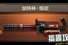 CF手游加特林熔岩属性 加特林熔岩评测图片