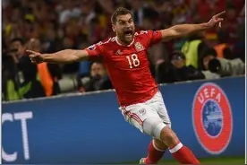 #《欧锦赛四分之一决赛：威尔士胜比利时》#7月1日，在法国里...图片