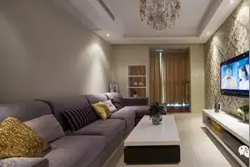 实用舒适第一, 95平现代简约三居图片