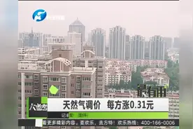 天然气调价 每方涨0.31元视频封面