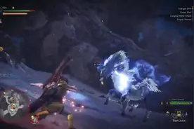 《怪物猎人世界》弓+强击瓶 单挑上位历战麒麟 无斗篷 仅2分57秒