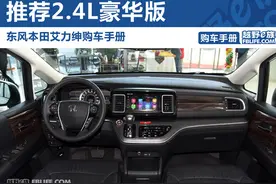 推荐2.4L豪华版 东风本田艾力绅购车手册越野e族图片