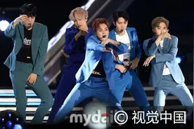 韩国2016Dream演唱会举行 EXO实力献唱伯贤、张艺兴帅气图片