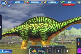 「班克」侏罗纪世界游戏 帝鳄vs似鳄龙vs黑水龙，恐龙公园视频封面