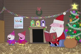 小猪佩奇：佩琪找圣诞老人要一个娃娃，会说话会走路，高科技啊