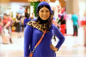 如今穆斯林妇女的穿着：时尚得超乎你想象图片