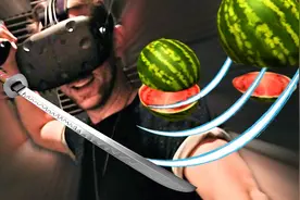拿起手柄切切切！VR版水果忍者登录HTC Vive图片