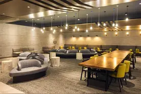 这家机场贵宾室沙发休息、贵宾房、wifi、淋浴全免费图片