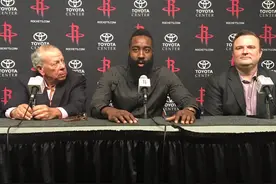 哈登赌城亿元合同签约火箭 表忠心说毫不犹豫选择留下图片