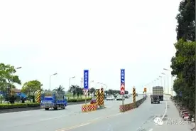 高明三洲大桥旧桥拟实施交通管制，将设多个龙门架！图片
