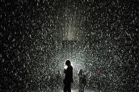 风雨中的邂逅，我独自感伤图片