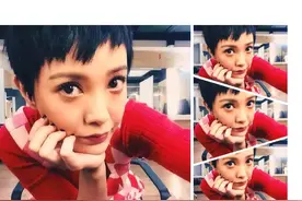 狗啃的刘海，是时尚图片