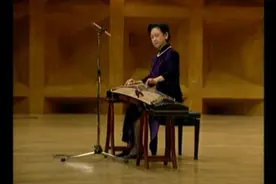 浙江筝派主要传人项斯华 古筝演奏《高山流水》图片