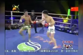 日本拳手太不堪 被中国人拳台暴揍图片