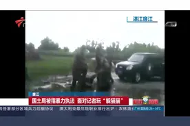 湛江廉江：为拆违建围殴村民 迷彩服人员暴力执法视频封面