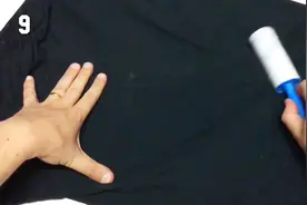 轻松改造粘毛器，黑衣服的救星图片