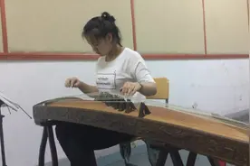 古筝弹奏儿歌《两只老虎》，不一样的感觉，好听！图片