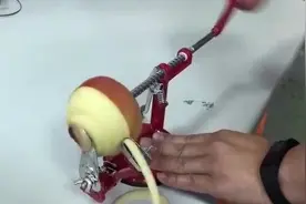 好东西，削苹果的利器，纯手动摇一摇就成了！图片