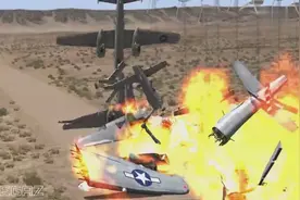 太震惊了！模拟飞机、汽车、卡车坠毁和碰撞效果图片