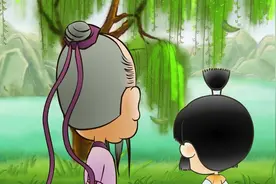 唐诗三百首《咏柳》诗人贺知章，学习填词视频封面