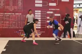 中美街球对抗赛，赵强尽全力与教授solo！视频封面