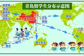青岛留学生 遍布五大洲图片