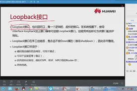 什么叫loopback回环口？