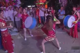 白事曲子：陕西兴平（女子鼓乐队），很厉害！视频封面