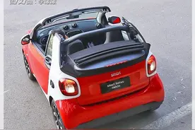 与天空的邂逅 试驾smart fortwo敞篷版图片