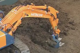RC日立Zaxis290挖掘机，全金属模型视频封面