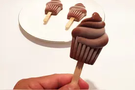 巧克力冰淇淋棒冰的做法图片