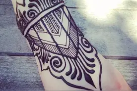 图享|线条海娜--硬朗风格图片