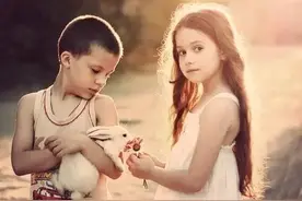 小孩子的爱情，跟你们大人想的不一样图片