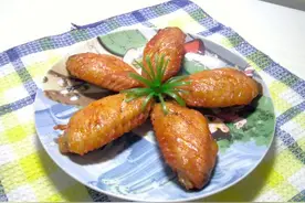 新奥尔良烤鸡翅图片