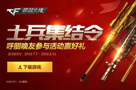 CF士兵集结令 老兵回归劲享多重礼图片