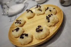 可可碎椰丝糯米雪球~图片