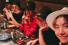 160714 防弹日本近况公开 五帅丢下大哥忙内外出吃肉图片