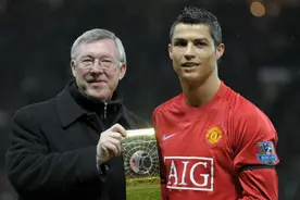 弗格森：努力训练让C罗成为特别的球员图片