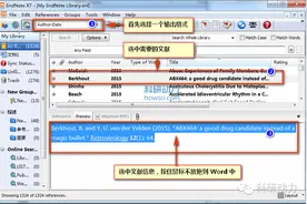 EndNote的独立参考文献目录（Independent Bibliographies）图片