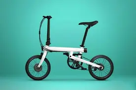 小米电助力折叠自行车，价格感人！图片