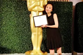 河南女孩刘雨霖：中国大陆第一个获得奥斯卡奖的导演图片