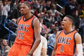 杜兰特和威少：别人都说我们会分开图片