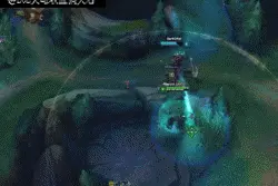 LOL狮子狗跟这英雄是绝配，开大隐身可以连翻3道墙取人头！图片